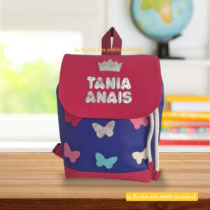 SAC A DOS AU MOTIF PAPILLONS